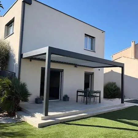 Alma, 3 Chambres, Piscine Privee, Elegante Maison Familiale Au Calme Entre Montpellier Et La Mediterranee Villa Lattes