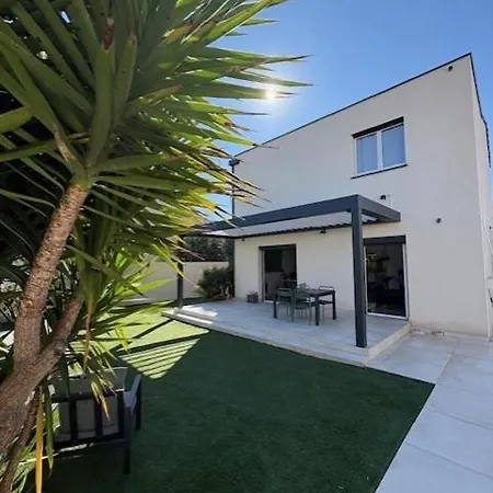 Alma, 3 Chambres, Piscine Privee, Elegante Maison Familiale Au Calme Entre Montpellier Et La Mediterranee