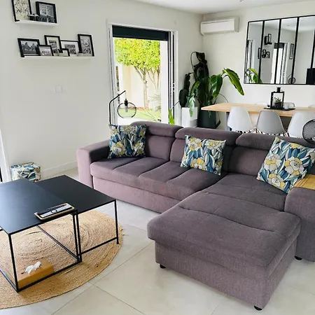 Alma, 3 Chambres, Piscine Privee, Elegante Maison Familiale Au Calme Entre Montpellier Et La Mediterranee Villa
