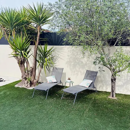 Villa Alma, 3 Chambres, Piscine Privee, Elegante Maison Familiale Au Calme Entre Montpellier Et La Mediterranee *