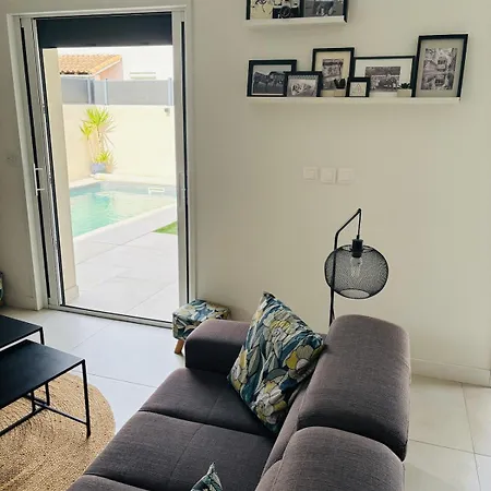 Alma, 3 Chambres, Piscine Privee, Elegante Maison Familiale Au Calme Entre Montpellier Et La Mediterranee *